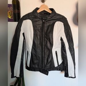 Women's Motorcycle Jacket with Armor